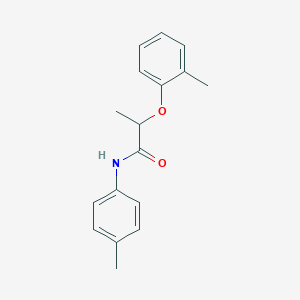 molecular formula C17H19NO2 B310012 2-(2-methylphenoxy)-N-(4-methylphenyl)propanamide 