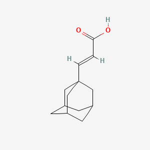 2-Propenoic acid, 3-tricyclo[3.3.1.13,7]dec-1-yl-, (E)-