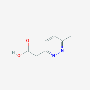 2-(6-Methylpyridazin-3-yl)acetic acid