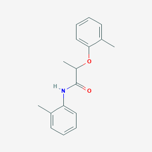 molecular formula C17H19NO2 B310039 2-(2-methylphenoxy)-N-(2-methylphenyl)propanamide 