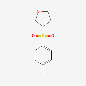 molecular formula C11H14O3S B3100463 3-Tosyltetrahydrofuran CAS No. 13694-84-3