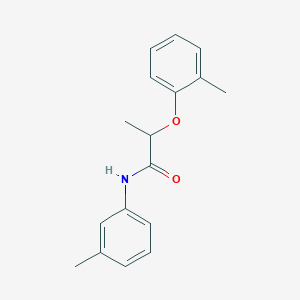 molecular formula C17H19NO2 B310047 2-(2-methylphenoxy)-N-(3-methylphenyl)propanamide 