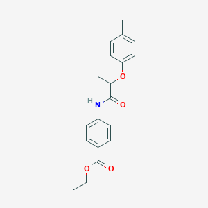 Ethyl 4-{[2-(4-methylphenoxy)propanoyl]amino}benzoate