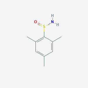 molecular formula C9H13NOS B3100600 2,4,6-Trimethylbenzenesulfinamide CAS No. 137280-49-0