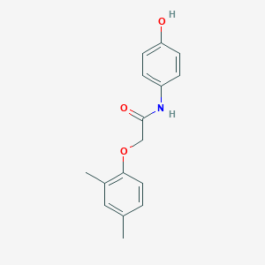 molecular formula C16H17NO3 B310064 2-(2,4-dimethylphenoxy)-N-(4-hydroxyphenyl)acetamide 
