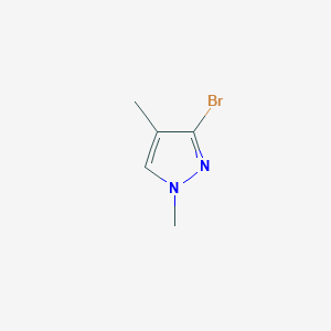 molecular formula C5H7BrN2 B3100706 3-Bromo-1,4-dimethyl-1H-pyrazole CAS No. 13745-59-0