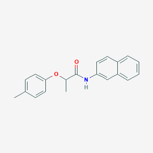 molecular formula C20H19NO2 B310078 2-(4-methylphenoxy)-N-(2-naphthyl)propanamide 
