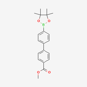 methyl 4-[4-(tetramethyl-1,3,2-dioxaborolan-2-yl)phenyl]benzoate