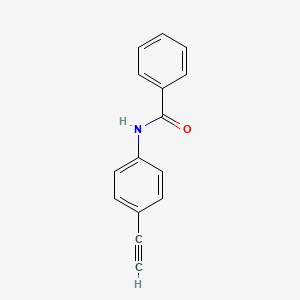 molecular formula C15H11NO B3101021 N-(4-Ethynylphenyl)benzamide CAS No. 138282-12-9