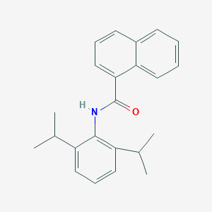 molecular formula C23H25NO B310115 N-(2,6-diisopropylphenyl)-1-naphthamide 