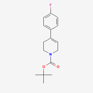 B3101185 tert-butyl 4-(4-fluorophenyl)-5,6-dihydropyridine-1(2H)-carboxylate CAS No. 138647-52-6