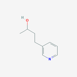 molecular formula C9H13NO B3101205 4-(Pyridin-3-yl)butan-2-ol CAS No. 138745-78-5