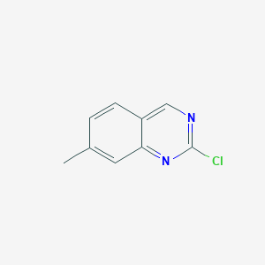 molecular formula C9H7ClN2 B3101214 2-Chloro-7-methylquinazoline CAS No. 1388025-87-3