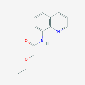 molecular formula C13H14N2O2 B310131 2-ethoxy-N-(8-quinolinyl)acetamide 