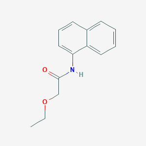 molecular formula C14H15NO2 B310134 2-ethoxy-N-(1-naphthyl)acetamide 
