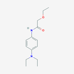 molecular formula C14H22N2O2 B310135 N-[4-(diethylamino)phenyl]-2-ethoxyacetamide 