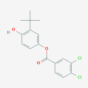 3-Tert-butyl-4-hydroxyphenyl 3,4-dichlorobenzoate