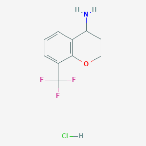 8-(Trifluoromethyl)chroman-4-amine hydrochloride