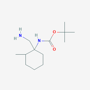 tert-Butyl N-[1-(aminomethyl)-2-methylcyclohexyl]carbamate