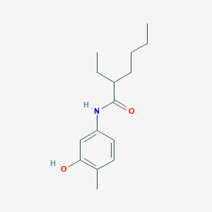 2-ethyl-N-(3-hydroxy-4-methylphenyl)hexanamide