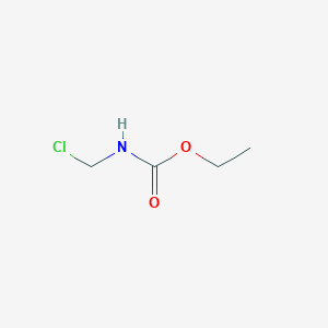 molecular formula C4H8ClNO2 B3101735 Ethyl (chloromethyl)carbamate CAS No. 13989-87-2