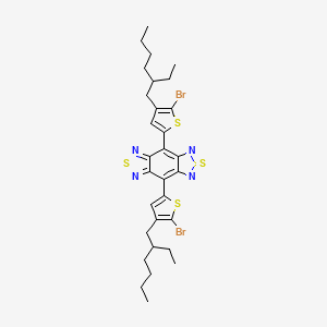 4,8-Bis(5-bromo-4-(2-ethylhexyl)thiophen-2-yl)benzo[1,2-c:4,5-c']bis[1,2,5]thiadiazole
