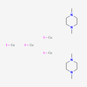 Bis(N,N'-dimethylpiperazine)tetra[copper(I) iodide]