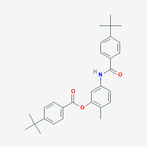 5-[(4-Tert-butylbenzoyl)amino]-2-methylphenyl4-tert-butylbenzoate