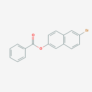 molecular formula C17H11BrO2 B310195 6-Bromo-2-naphthylbenzoate 