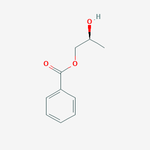 molecular formula C10H12O3 B3102069 (S)-2-Hydroxypropyl benzoate CAS No. 141396-05-6