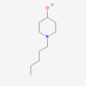 molecular formula C10H21NO B3102077 1-Pentylpiperidin-4-ol CAS No. 141430-49-1