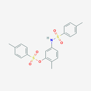 2-Methyl-5-{[(4-methylphenyl)sulfonyl]amino}phenyl4-methylbenzenesulfonate