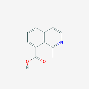 molecular formula C11H9NO2 B3102321 1-Methylisoquinoline-8-carboxylic acid CAS No. 1416713-23-9