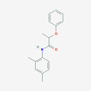 molecular formula C17H19NO2 B310241 N-(2,4-dimethylphenyl)-2-phenoxypropanamide 