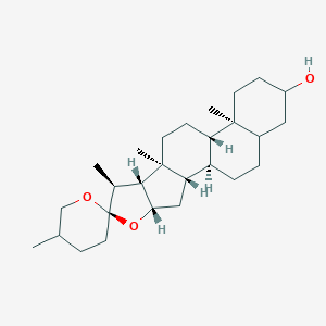 molecular formula C27H44O3 B031025 菝葜皂苷元 CAS No. 82597-74-8