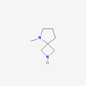 molecular formula C7H14N2 B3102633 5-Methyl-2,5-diazaspiro[3.4]octane CAS No. 1421374-01-7