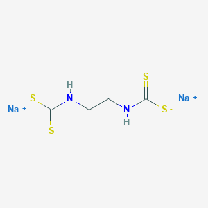 molecular formula C₄H₆N₂Na₂S₄ B031027 纳班 CAS No. 142-59-6