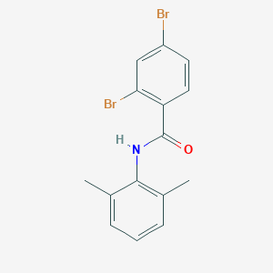 2,4-dibromo-N-(2,6-dimethylphenyl)benzamide