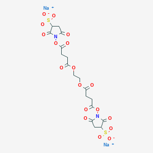 molecular formula C18H18N2Na2O18S2 B3102844 磺基-EGS CAS No. 142702-32-7