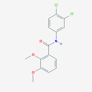 molecular formula C15H13Cl2NO3 B310299 N-(3,4-dichlorophenyl)-2,3-dimethoxybenzamide 