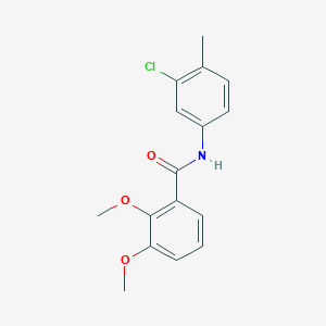 N-(3-chloro-4-methylphenyl)-2,3-dimethoxybenzamide