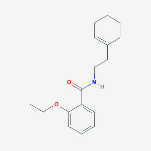molecular formula C17H23NO2 B310304 N-[2-(1-cyclohexen-1-yl)ethyl]-2-ethoxybenzamide 