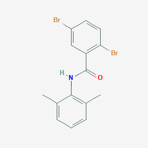 molecular formula C15H13Br2NO B310306 2,5-dibromo-N-(2,6-dimethylphenyl)benzamide 