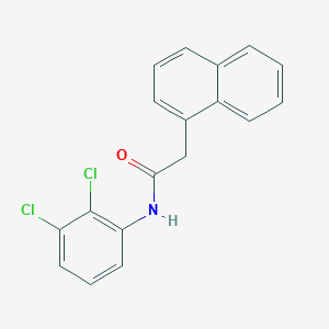 molecular formula C18H13Cl2NO B310326 N-(2,3-dichlorophenyl)-2-(1-naphthyl)acetamide 