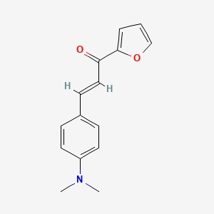 molecular formula C15H15NO2 B3103366 (E)-3-(4-(二甲氨基)苯基)-1-(呋喃-2-基)丙-2-烯-1-酮 CAS No. 14385-66-1