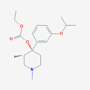 Carbonic acid, (3S,4R)-1,3-diMethyl-4-[3-(1-Methylethoxy)phenyl]-4-piperidinyl ethyl ester (9CI)