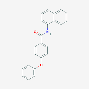 molecular formula C23H17NO2 B310348 N-(1-naphthyl)-4-phenoxybenzamide 