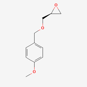 molecular formula C11H14O3 B3103488 4-Methoxybenzyl[(R)-glycidyl] ether CAS No. 144069-33-0