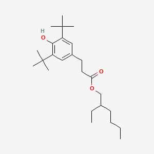 2-Ethylhexyl 3-(3,5-di-tert-butyl-4-hydroxyphenyl)propionate