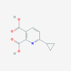 6-Cyclopropylpyridine-2,3-dicarboxylic acid